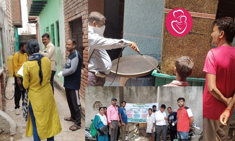 मलेरिया की रोकथाम और एंट्री एक्टिविटी पर चर्चा (Discussion on malaria prevention and entry activity)